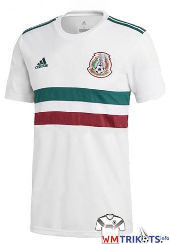 Das neue Mexiko Awaytrikot 2018 von adidas.