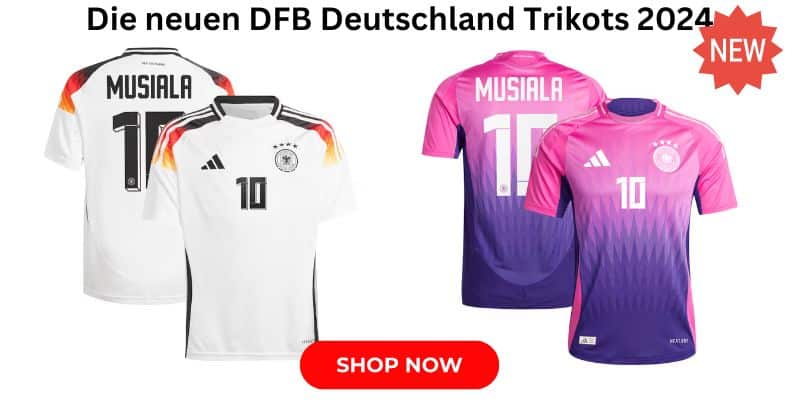 Das neue DFB Trikot von Adidas mit der Rückennummer 10 